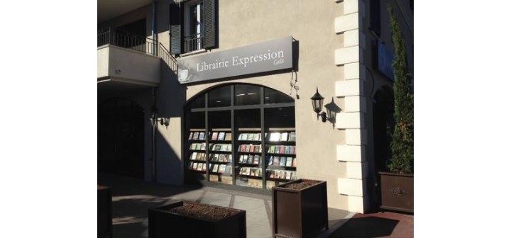 Réouverture de la Librairie Expression à Châteauneuf de Grasse