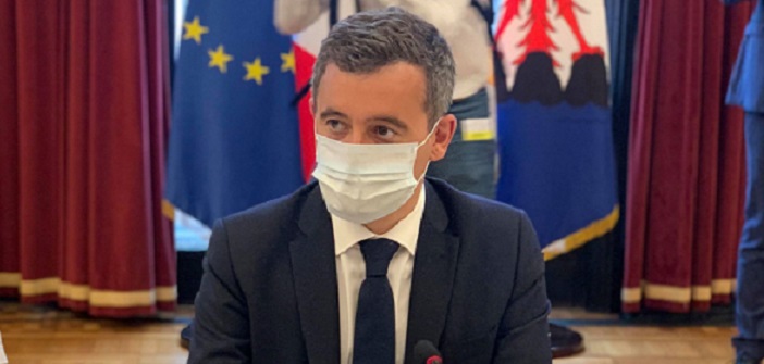 Retour en image sur la visite du ministre de l’Intérieur Gérald Darmanin à Nice