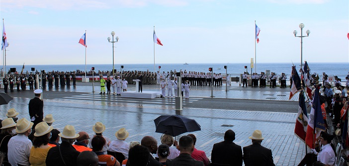 Retour en image sur la cérémonie du 14 juillet à Nice