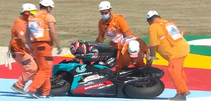 Moto GP : deux chutes et un abandon pour Fabio Quartararo à Misano