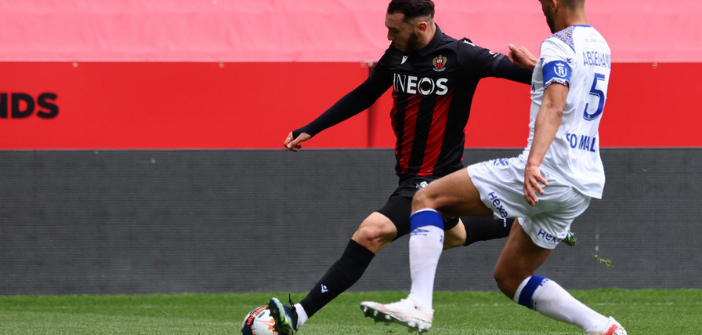 OGC Nice – Stade de Reims: match nul pour la première en championnat des aiglons