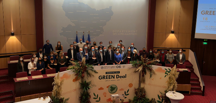 Appel à projet Green Deal : 18 lauréats récompensés par les Alpes-Maritimes