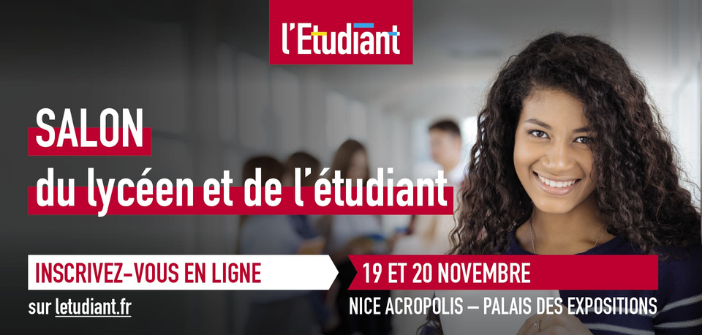 Salon du lycéen et de l’étudiant au Palais des Expositions