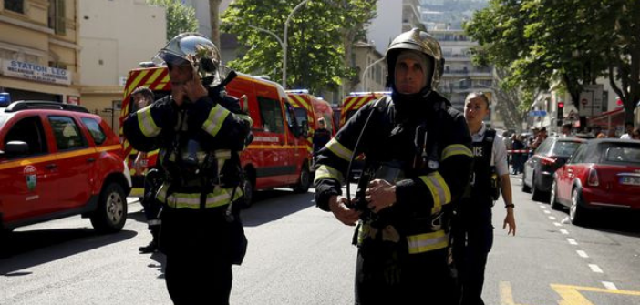 Un incendie fait un blessé grave ce matin près de la gare du Sud