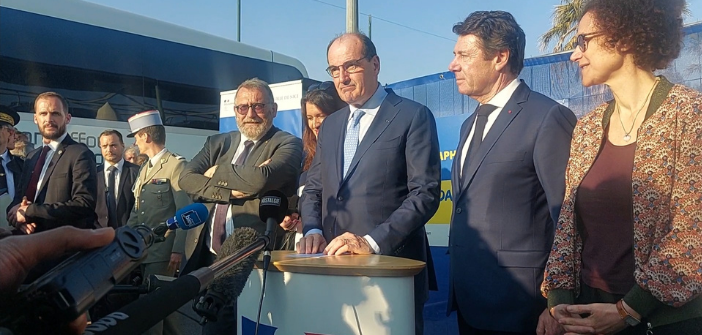 Jean Castex inaugure le Centre d’accueil des réfugiés ukrainiens de Nice