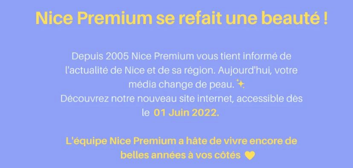 Nice Premium lance son nouveau site !