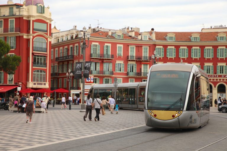 Point sur les travaux du tramway à Nice