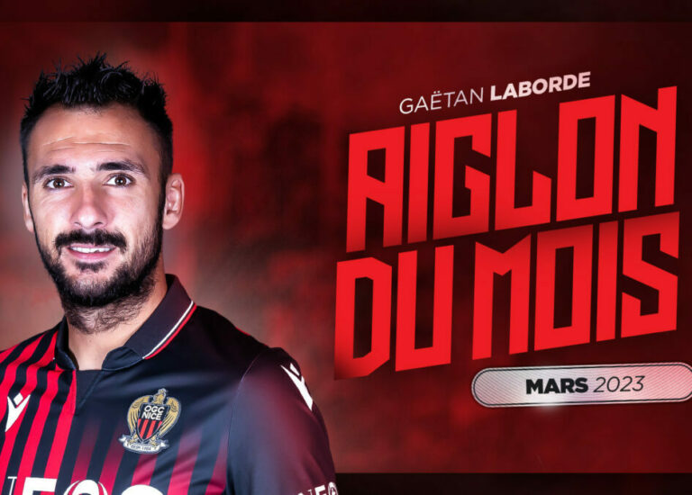 OGC Nice : Gaëtan Laborde élu Aiglon du mois de mars