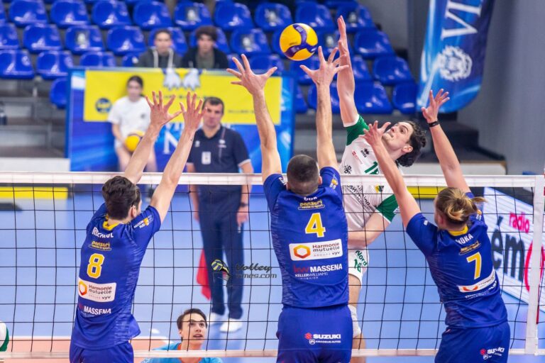 Nice Volley Ball – Tours : défaite alarmante avant la Coupe de France