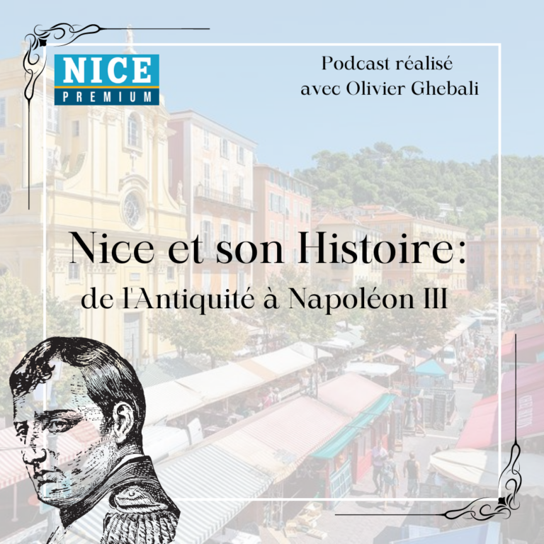 Illustration podcast "Nice et son Histoire : de l'Antiquité à Napoléon III"