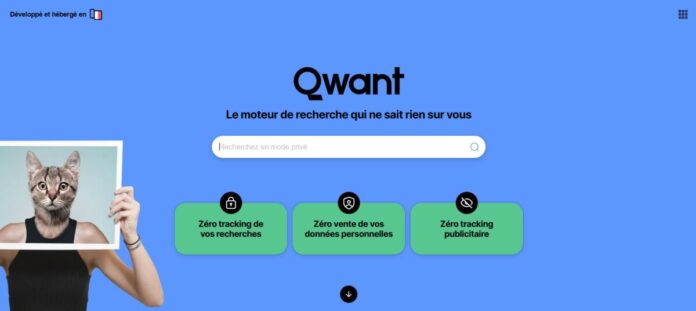 Le moteur de recherche niçois Qwant