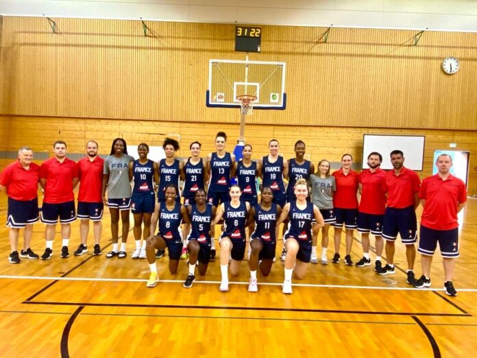 photo equipe de france U19 de basket