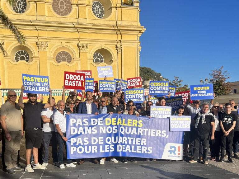 Une manifestation contre les dealers à Nice