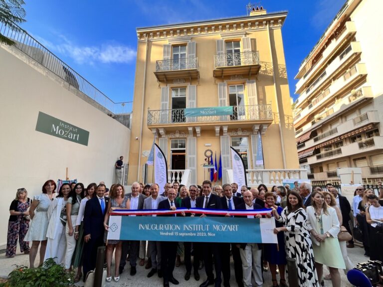 Le département et le centre Antoine Lacassagne inaugure l'institut Mozart