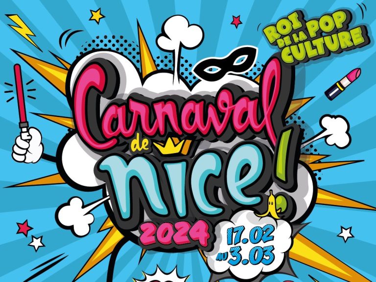 « Roi de la pop culture » : Découvrez l’affiche du carnaval de Nice 2024