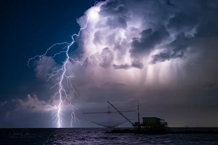 Orage Noir comme l'orage Sonja Delzongle