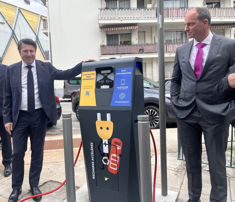 La Métropole Nice Côte Azur plus que jamais chargée en bornes électriques