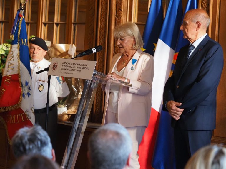 Brigitte Isnart nouvelle membre de l’Ordre National du Mérite