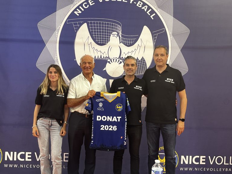 Nice Volley Ball conférence de presse pour la saison 2024-2025