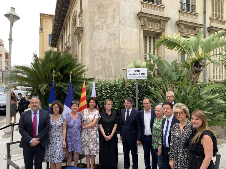 Inauguration de l’espace Bernadette Chirac