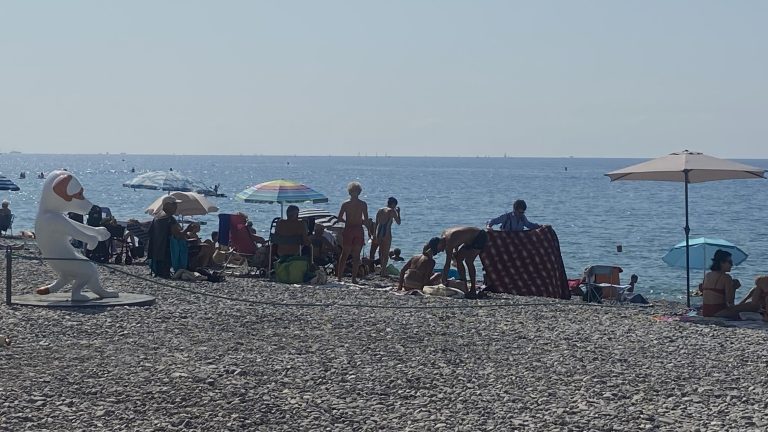 Retour du dispositif de baignade sur la Baie des Anges