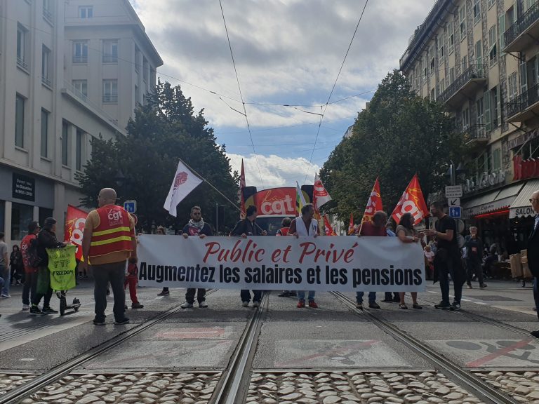 1 200 personnes ont manifesté à Nice ce 1er octobre