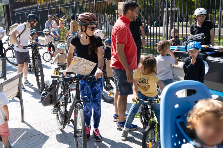 Une parade à vélo pour toute la famille dans les rues de Nice