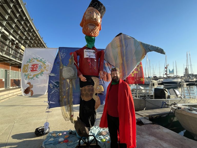 Carnaval de Nice : le mini char « Garibaldi dei Oceans » lève l’ancre