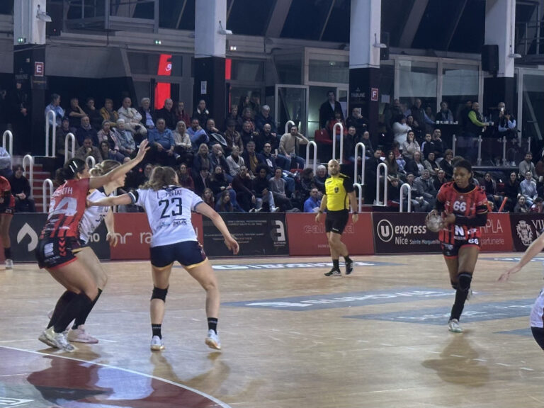 Handball F : Nice s’incline face à Dijon dans un match crucial pour l’Europe