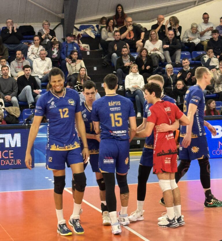 Volley : Nice l’emporte face au Plessis-Robinson