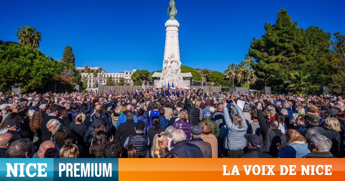 Massive Citizen Gathering in Nice Against Anti-Semitism