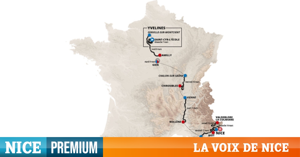 Cyclisme le parcours du ParisNice dévoilé